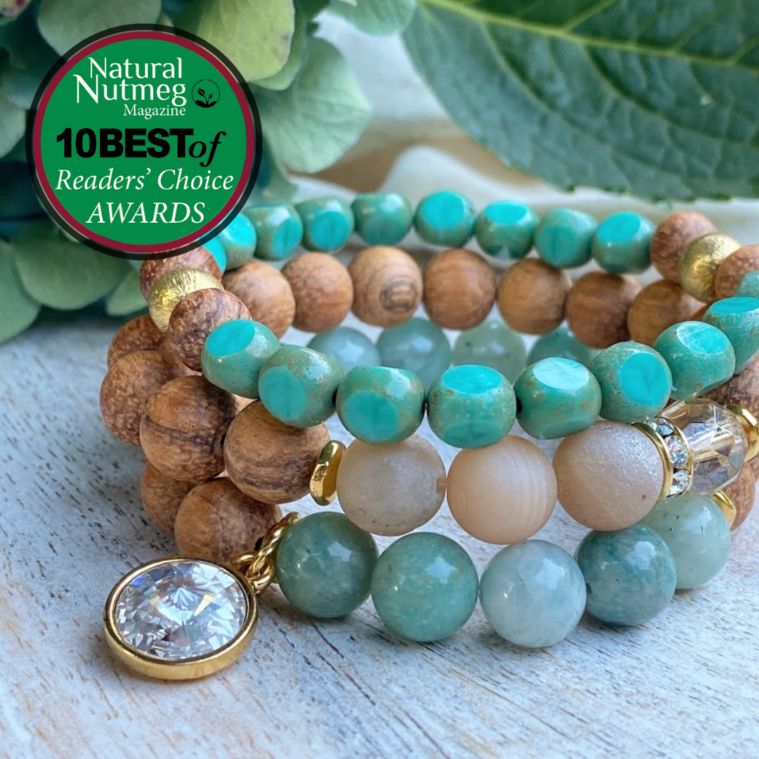 The Austin Bracelet Co. wins a spot in the 10 Best of Reader's Choice Awards in Natural Nutmeg Magazine