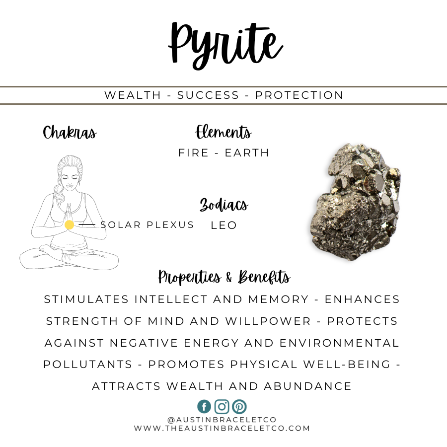 Abundance Wrap | Epidote Pyrite & Lava Wrap Diffuser Bracelet