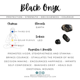 Black & Gold Leaf | Onyx & Lava with Antiqued Gold Diffuser Bracelet