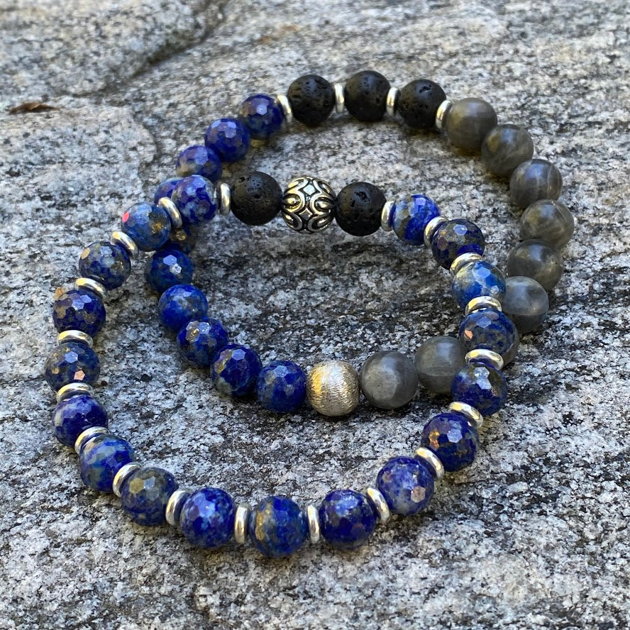 Clear & True | Lapis Lazuli Diffuser Bracelet