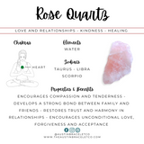 Loving Heart | Rose Quartz & Rosewood Silver Heart Charm Diffuser Bracelet